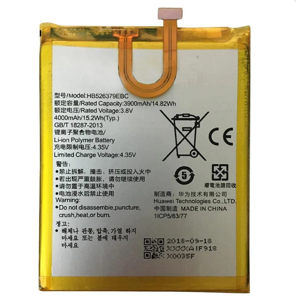 Battery for Huawei Y6 Pro HB526379EBC - Indclues