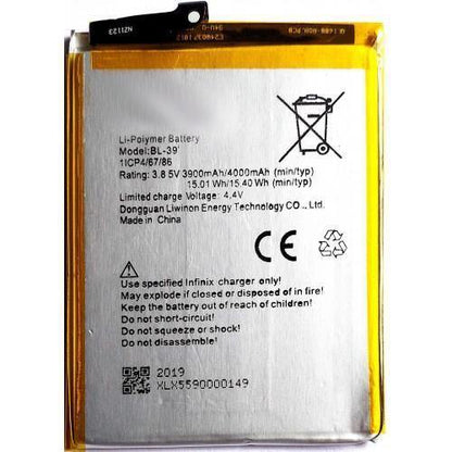 Battery for Infinix Hot S3 BL-39GX - Indclues