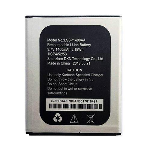 Battery for Karbonn A40 Indian LSSP1400AA - Indclues