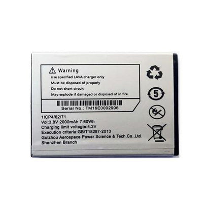 Battery for Lava A82 LEB082 - Indclues