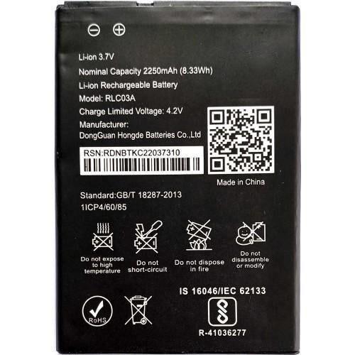 Premium Battery for Lyf Wind 7 RLC03A - Indclues