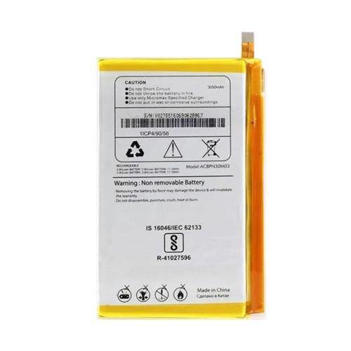 Battery for Micromax Canvas Fire 6 Q428 / WE168/ ACBIN30M01 - Indclues