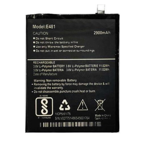 Battery for Micromax Canvas 5 E481 - Indclues