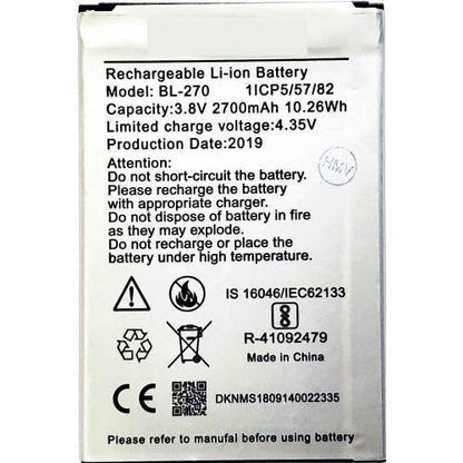Battery for Mobiistar C1 Lite BL-270 - Indclues