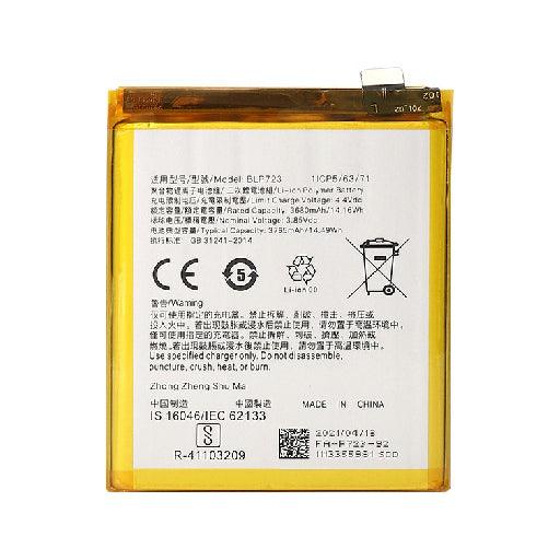 Battery for Oppo Realme X (RMX1901 RMX1903) BLP723 - Indclues