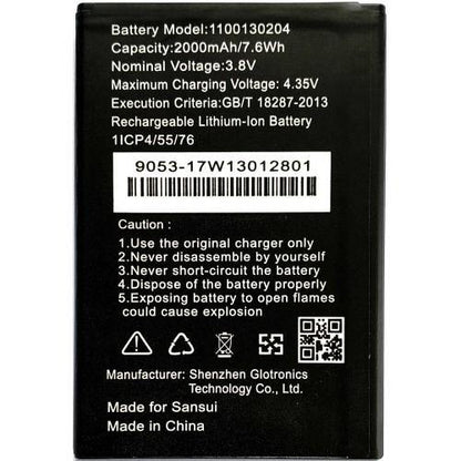 Battery for Sansui Horizon 1 1100130204 - Indclues