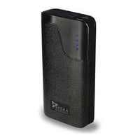 Syska 10000mAH Lithium-ion Power Vault 100 Power Bank L1001X-BK (Black) - Indclues