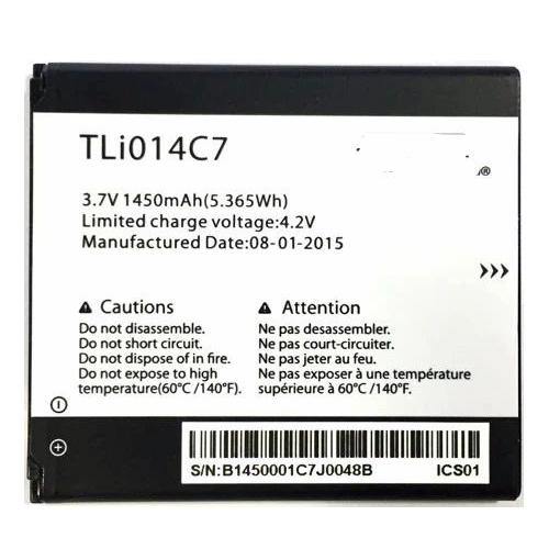 Battery for Alcatel One Touch Pixi First 4024D 4024X 4024E (TLi014C7) - Indclues