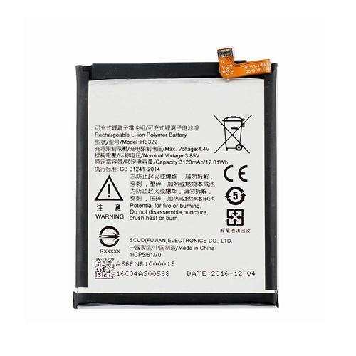 Battery for Nokia 7 HE322 - Indclues