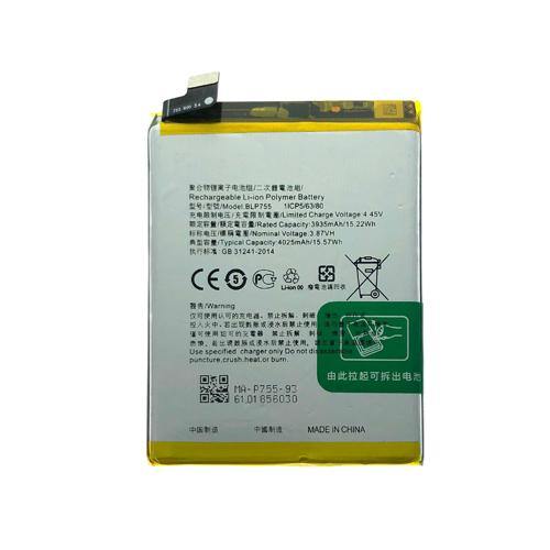 Battery for Oppo Reno 3 BLP755 - Indclues
