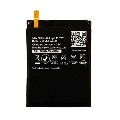Battery for Lyf Wind 2 LS-6001 - Indclues