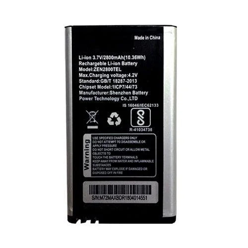 Battery for ZEN M72 Max ZEN2800TEL - Indclues