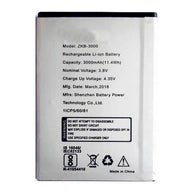 Battery for Ziox Astra Metal 4G ZKB-3000 - Indclues