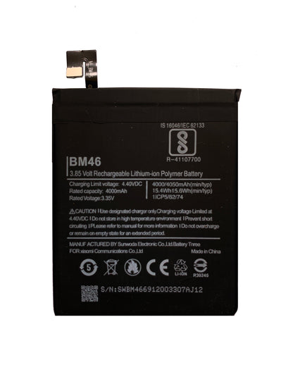 Battery for Xiaomi Redmi Note 3 BM46 - Indclues