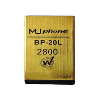 Premium Battery for MU PHONE SM230 / M230 BP-20L - Indclues